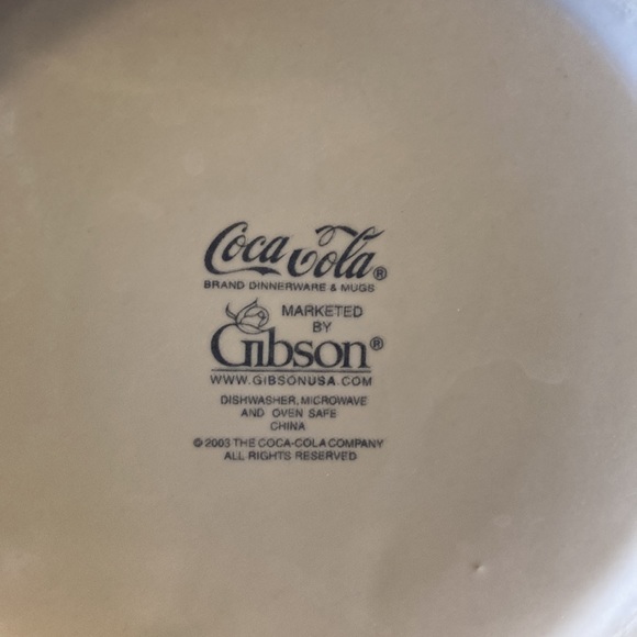 Coca Cola Gibson ceramic mixing bowl - Picture 2 of 4